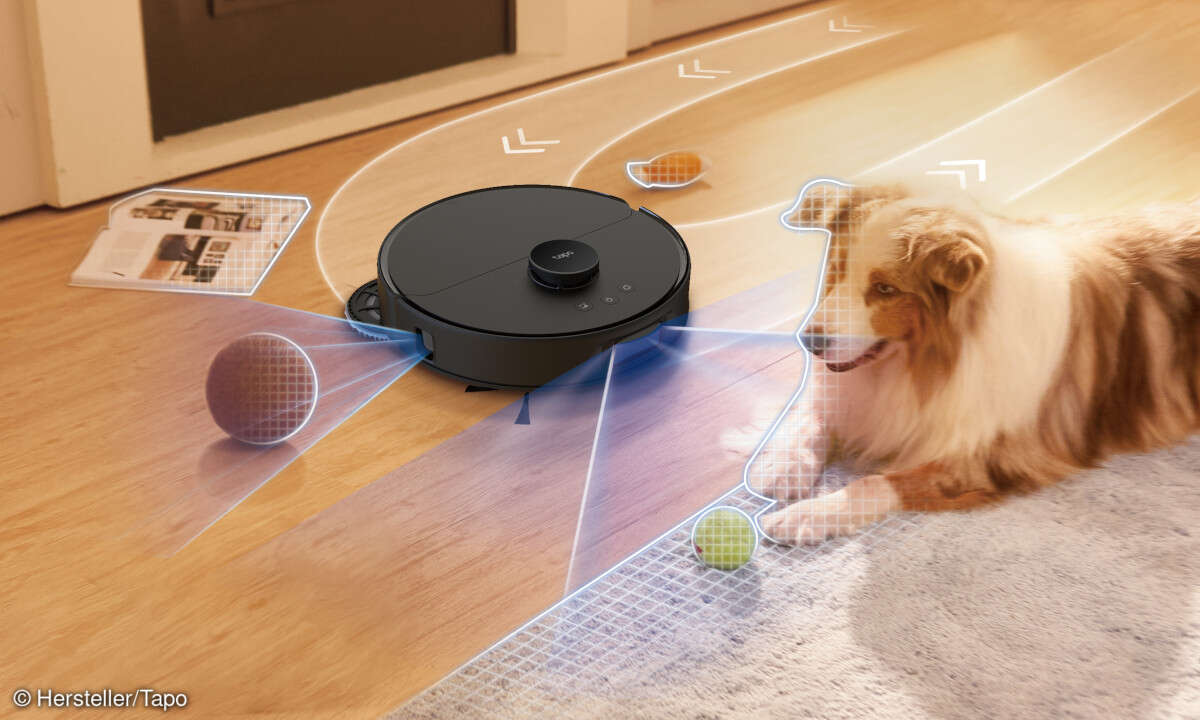 Hinderniserkennung Tapo RV50 Pro Omni