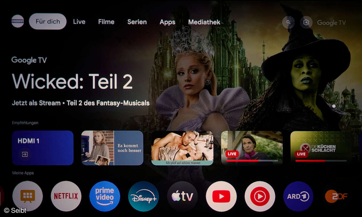 Google-TV (Android 11) besitzt neue Sicherheitsupdates und unterstützt alle wichtigen Streaming-Apps 