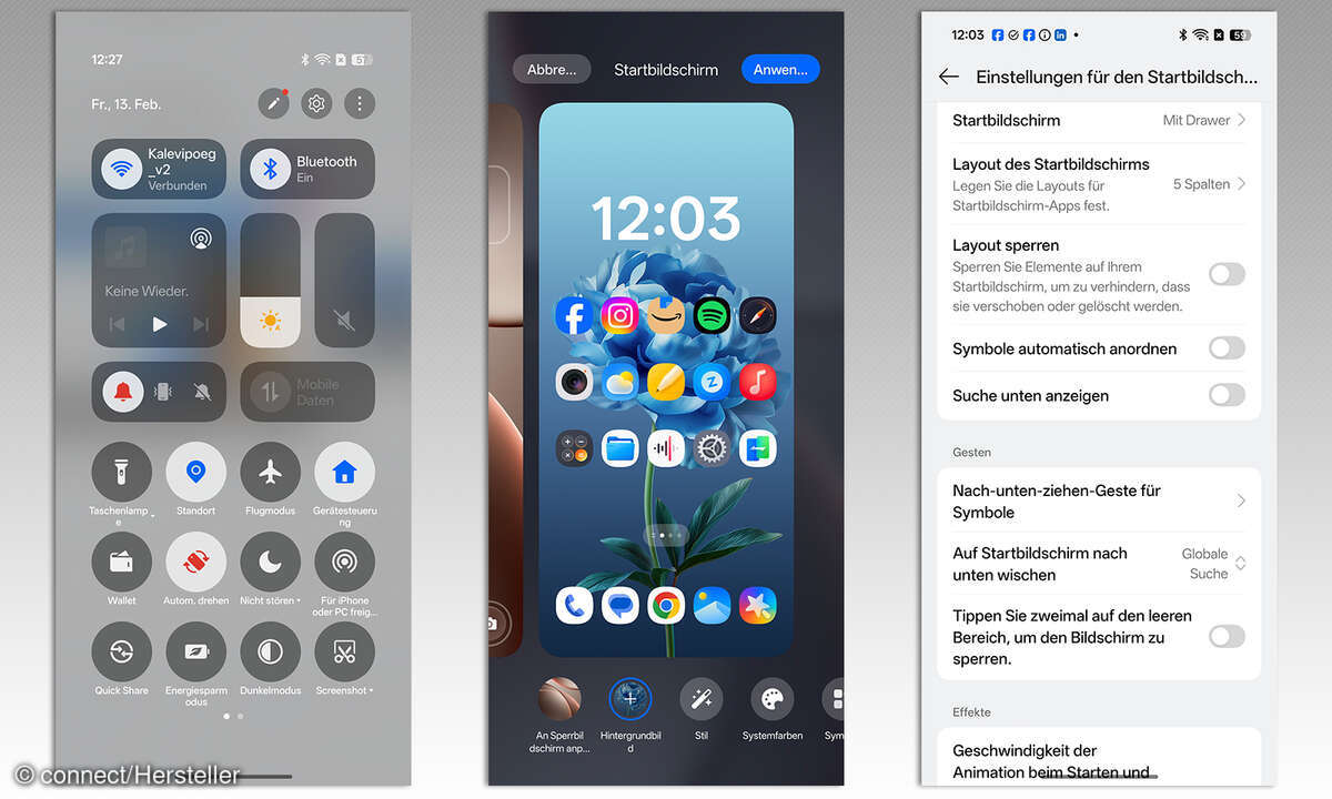 Oppo Find X9 Pro Test Screenshots Homescreen