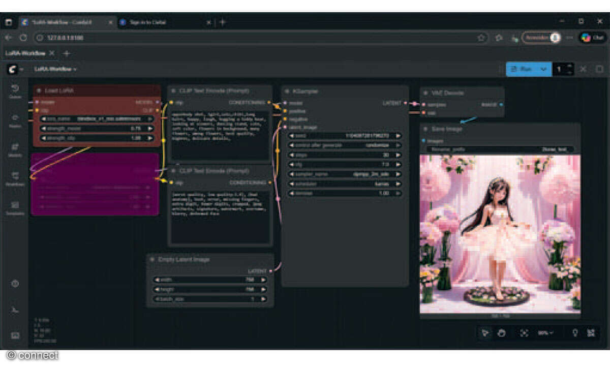 comfyUI: Screenshot Lora-Template