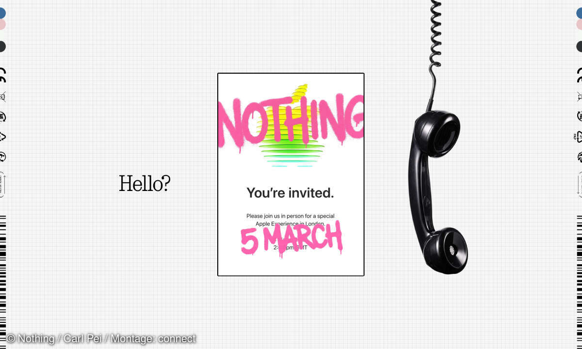 Nothong Phone (4a) Launch-Einladung