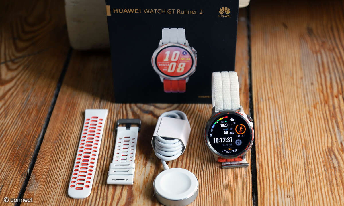 Huawei Watch GT Runner 2 Test Lieferumfang