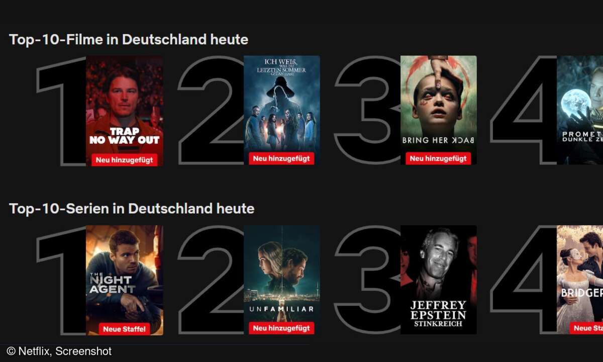 Netflix Top 10 vom 20.2.26