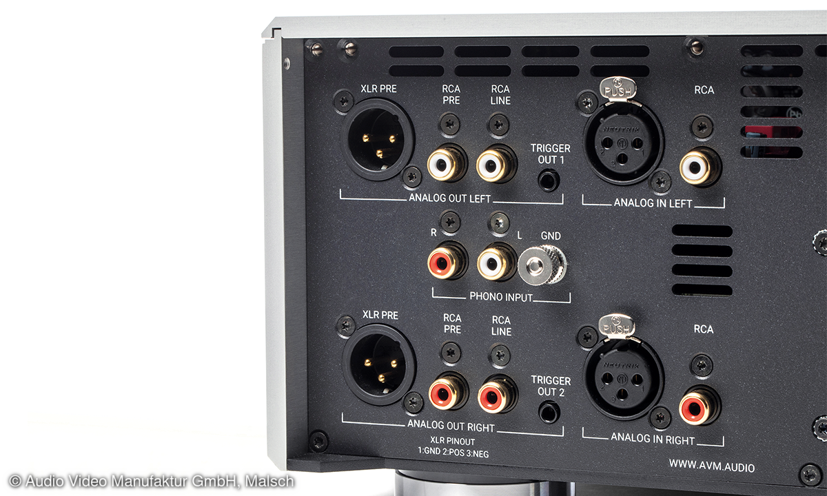 Verstärker AVM Ovation CS 8.3 S Detail