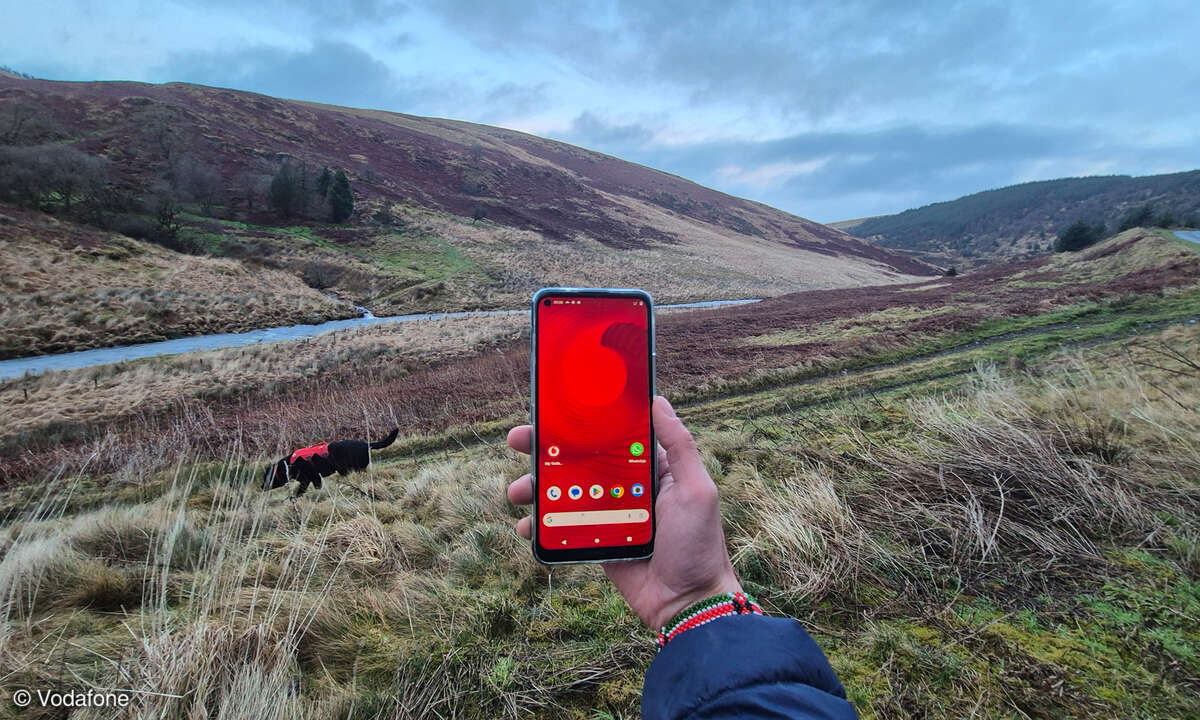 Vodafone Mobilfunk über Satellit