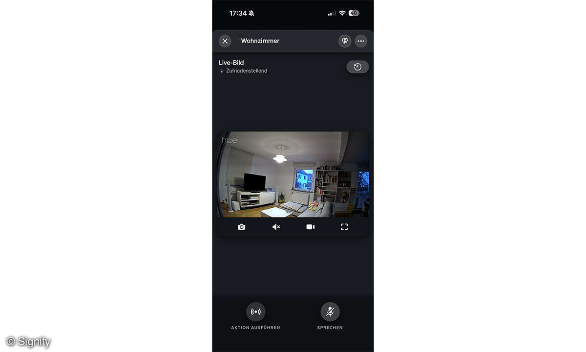 Philips Hue Secure Kamera (inkl. Standfuß, kabelgebunden) im Test
