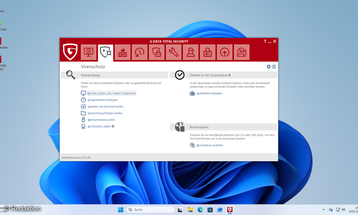 G Data Total Security Virenschutz