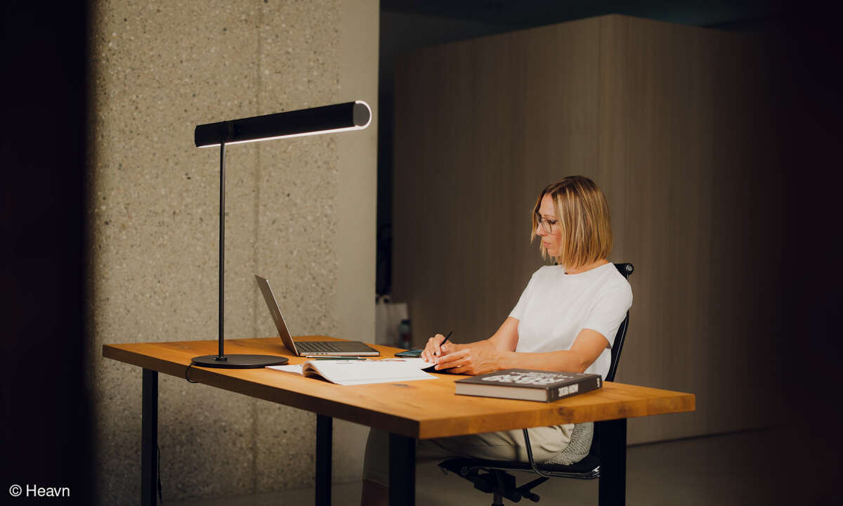 Smartes Licht: Heavn One Schreibtischlampe