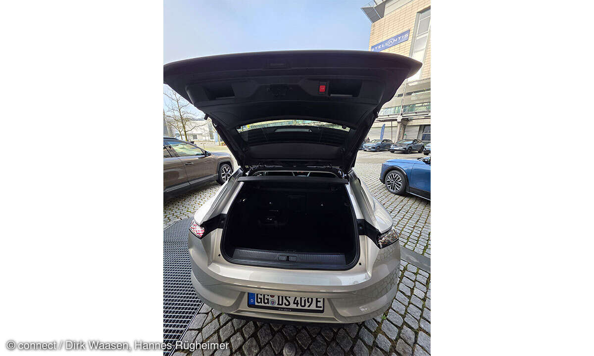 DS N° 4 Electric im Test: Kofferraum