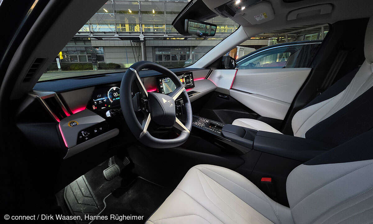 DS N° 8 im Test: Innenraum