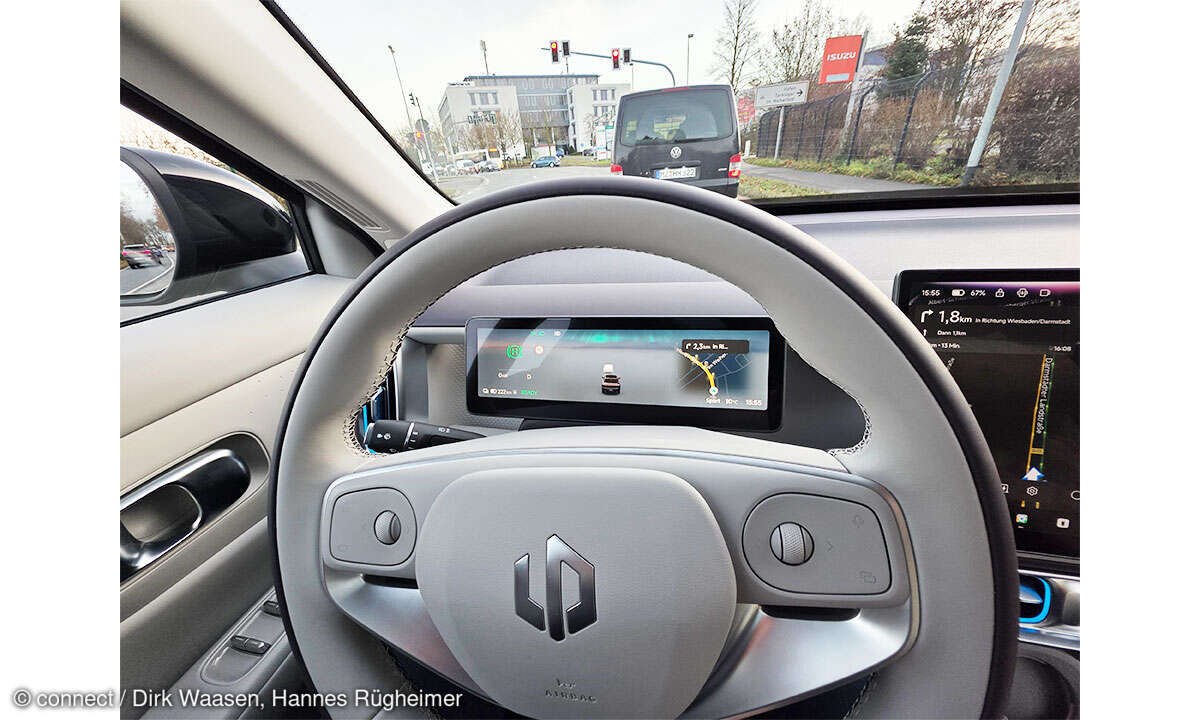 Leapmotor C10 AWD im Test: Fahrerdisplay