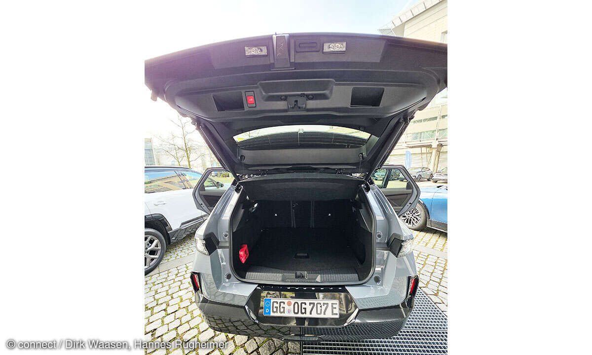 Opel Grandland Electric AWD im Test: Kofferraum