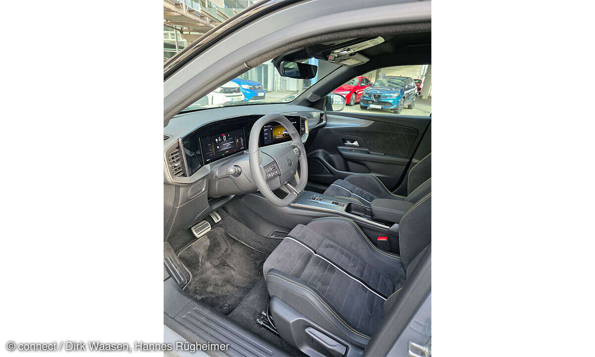 Opel Mokka GSE im Test: Fahrgastraum vorne