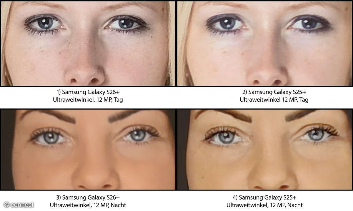 Samsung Galaxy S26+ Test Fotovergleich S25+