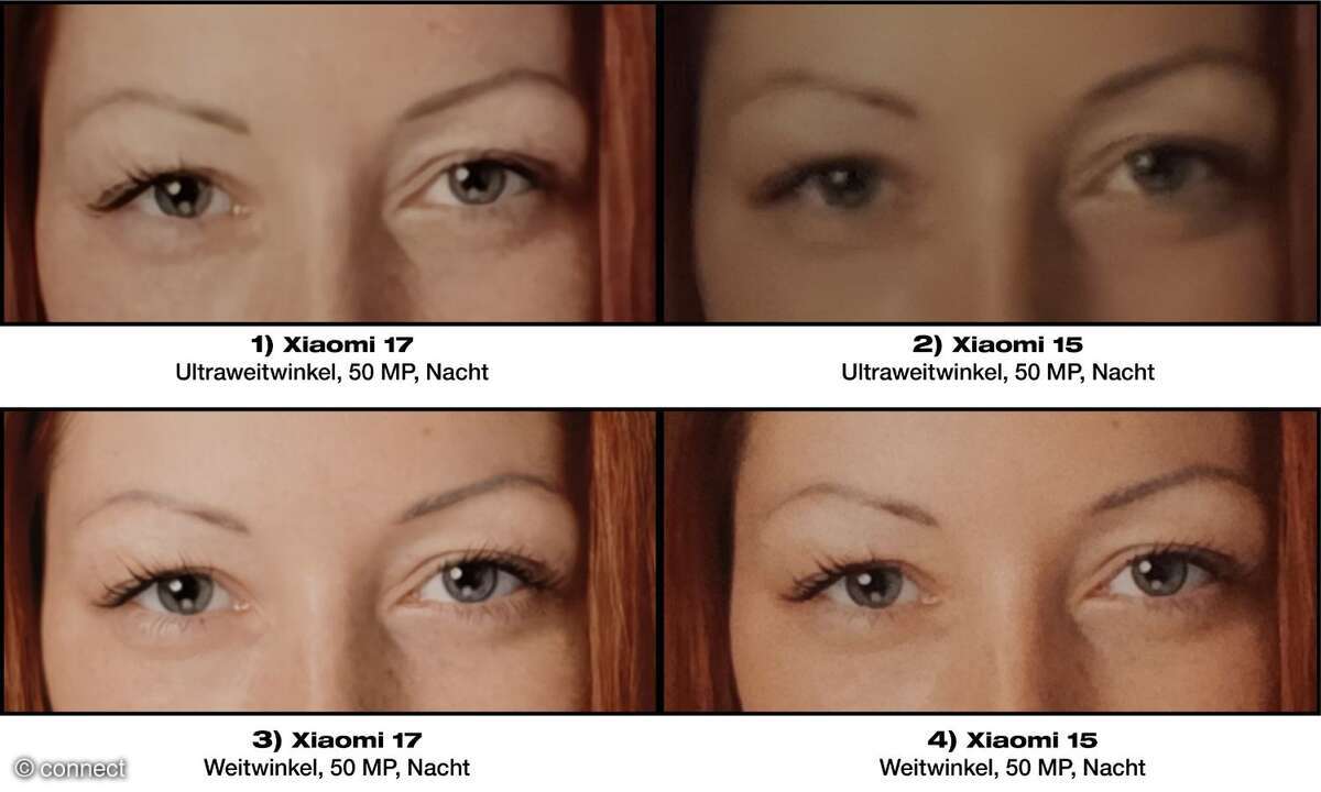 Xiaomi 17 vs. Xiaomi 15 Bildvergleich