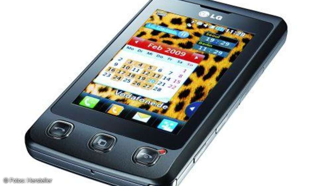 LG KP500 im Test connect
