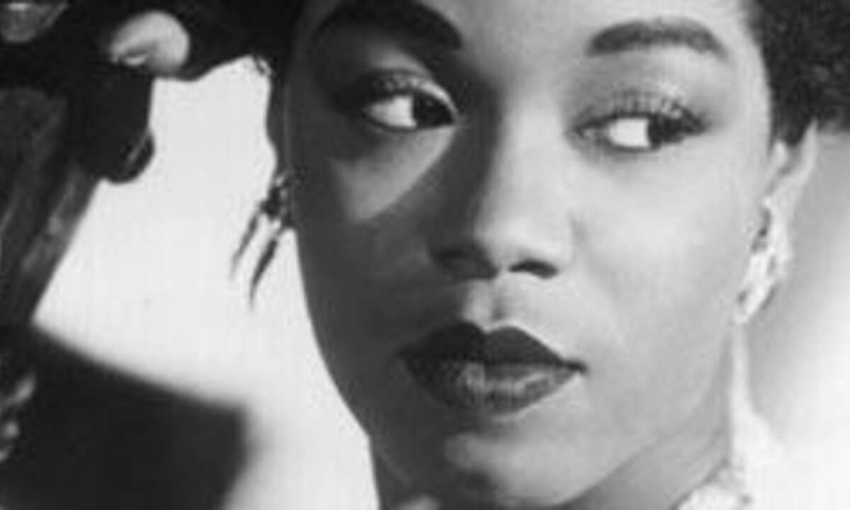 Jazzsängerin Sarah Vaughan