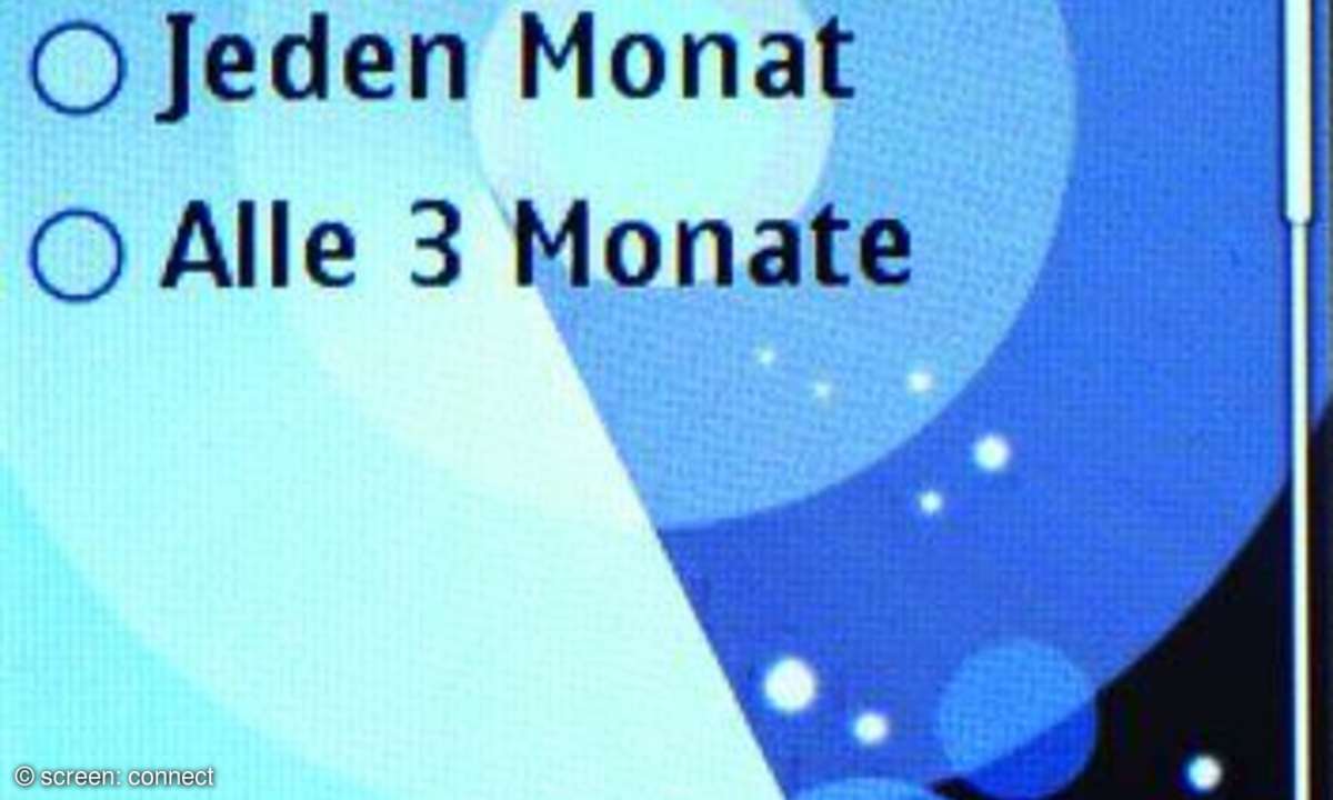 Screen: Automatische Software-Updates