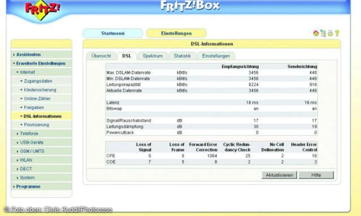 Erste Hilfe für DSL