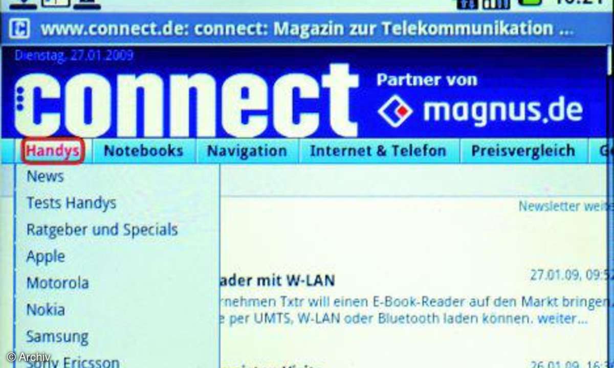 Testbericht T-Mobile G1