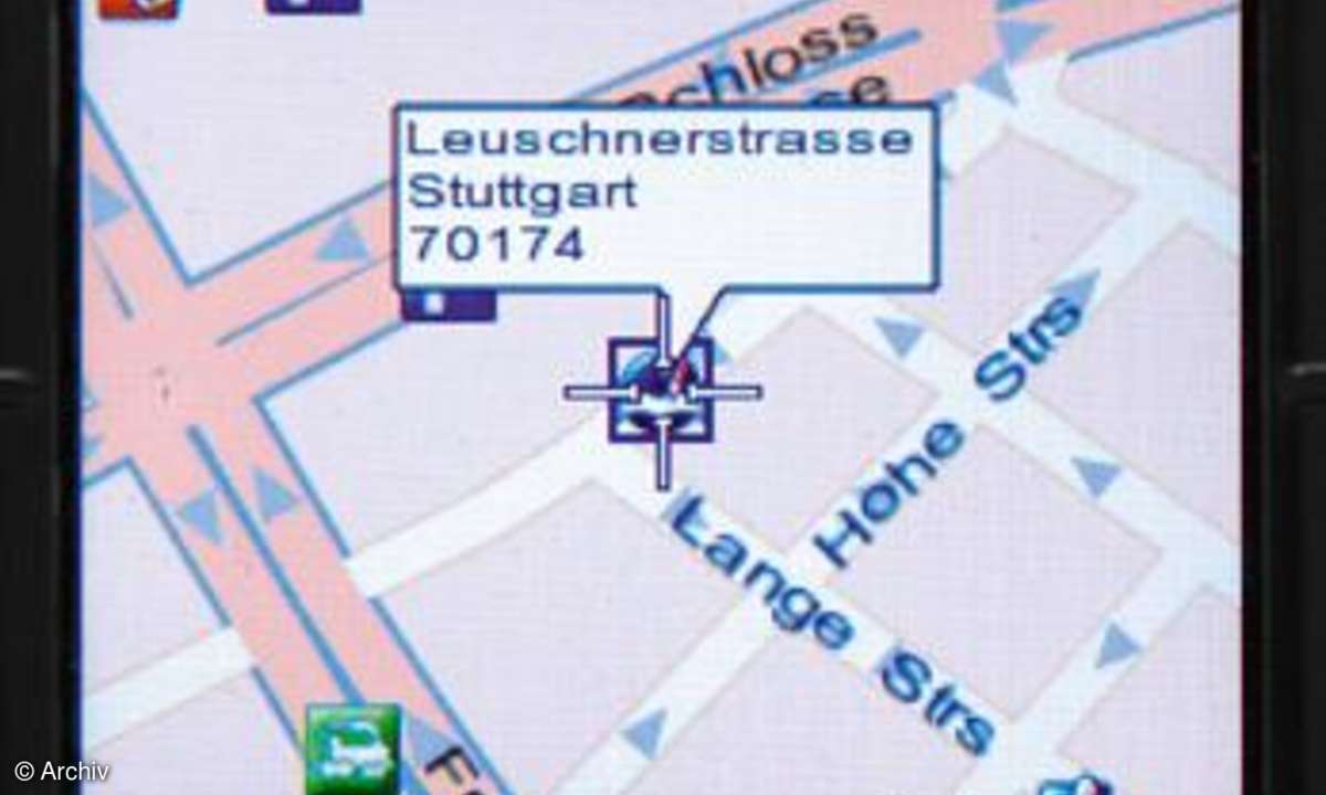 Navigationsansicht