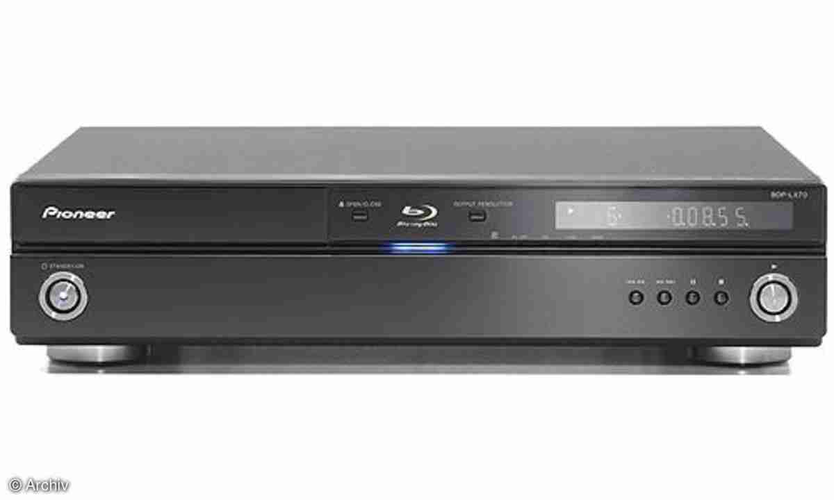Blue-ray-Player Pioneer BDP LX 70 A - connect