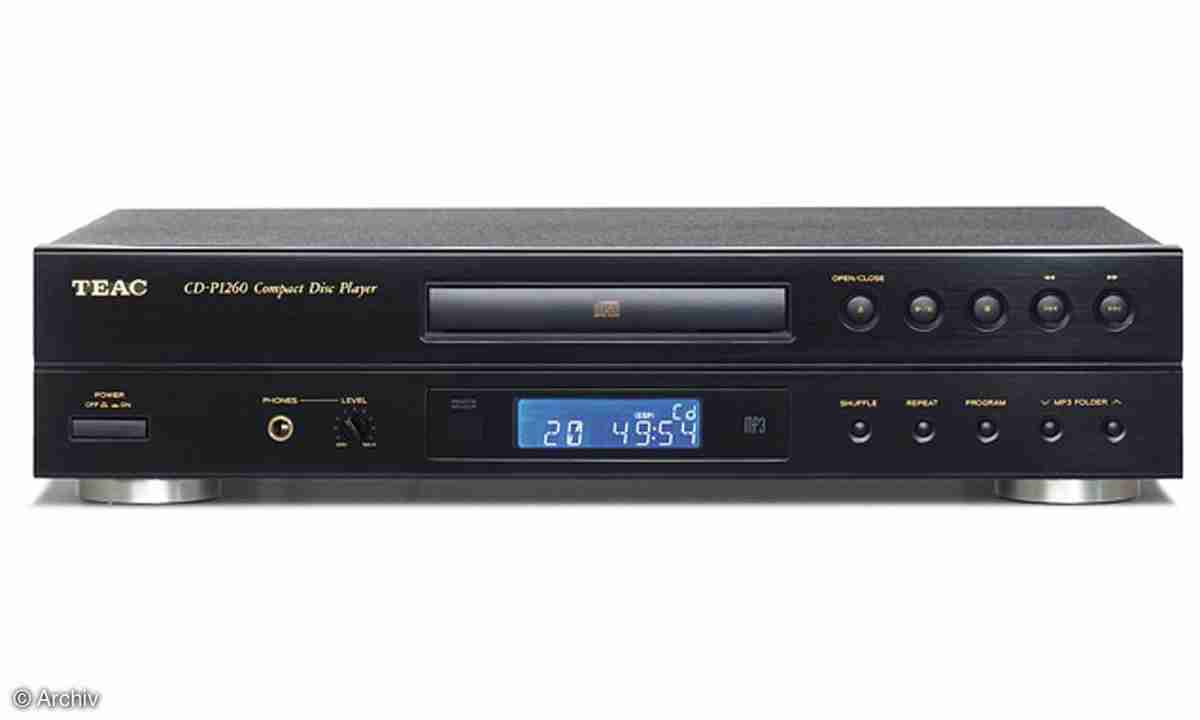 Teac CD P 1260 - connect