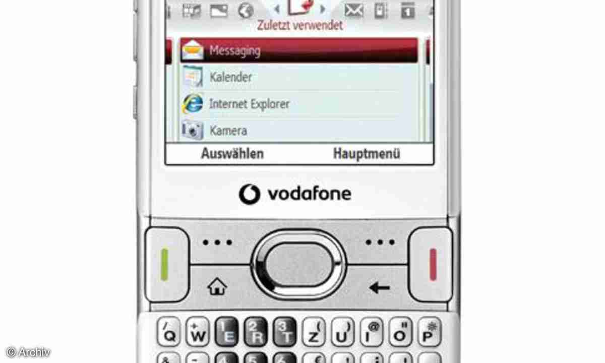 Palm Treo 500v - connect