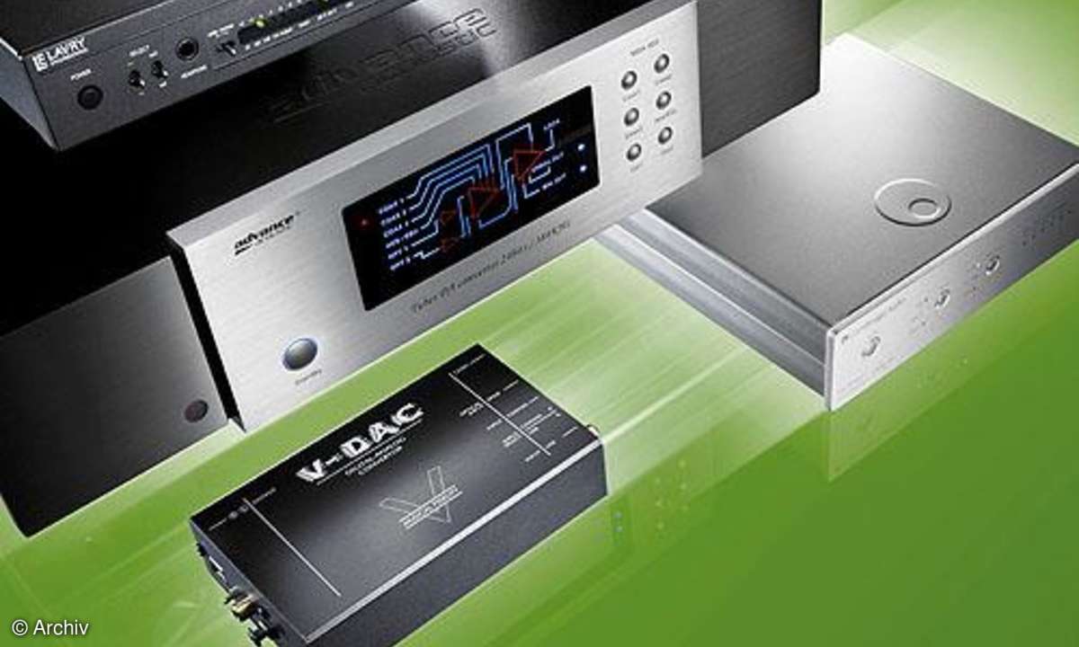 Vergleichstest Digital/Analogwandler Musical Fidelity V-DAC, Cambridge DAC Magic, Advance Acoustic MDA 503, Lavry DA 11