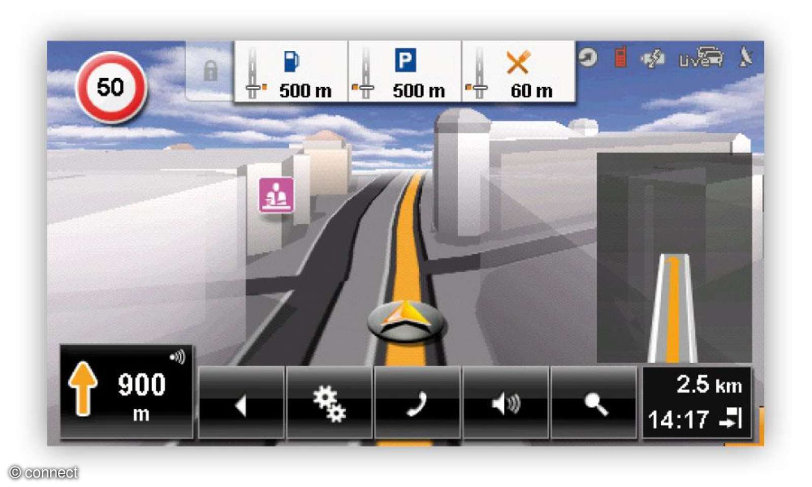 Navigon 70 Premium Live connect