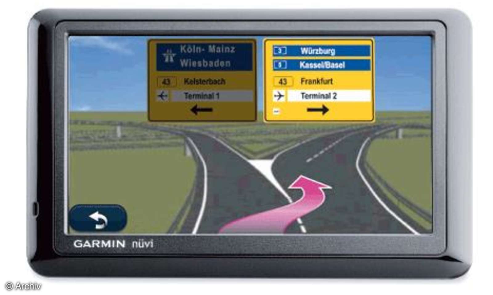Test Garmin nüvi 1490Tpro connect