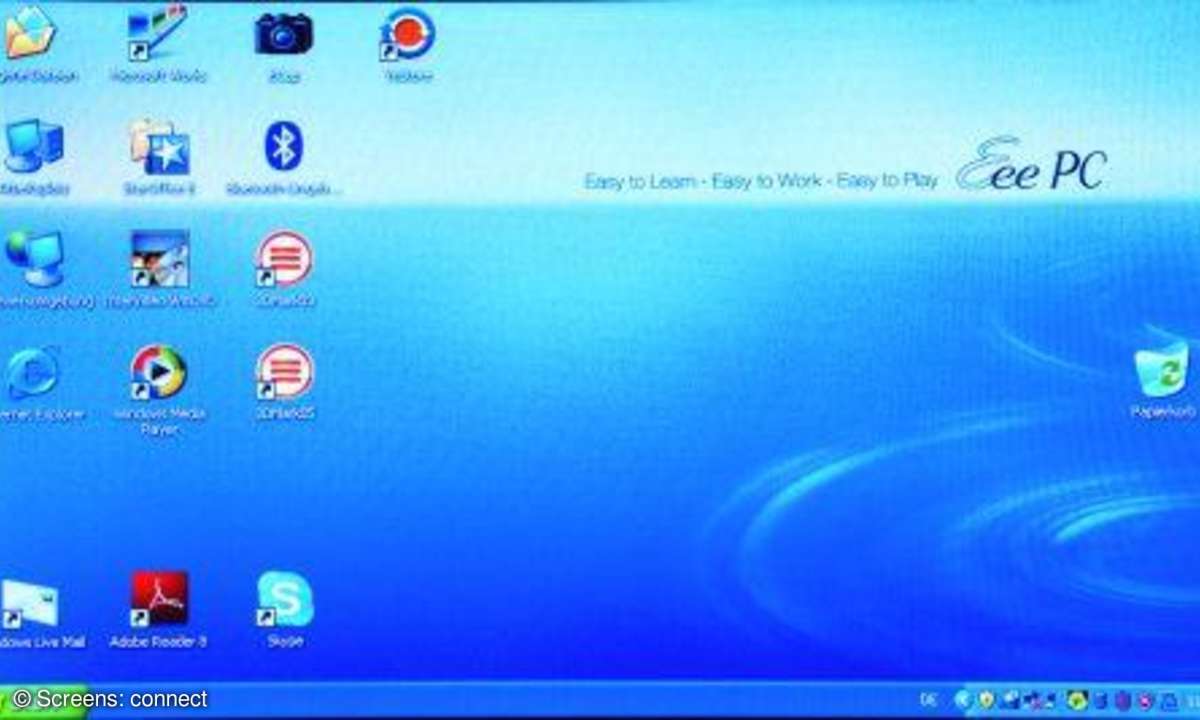 connect Kaufberatung Netbooks Asus EeePC Windows XP