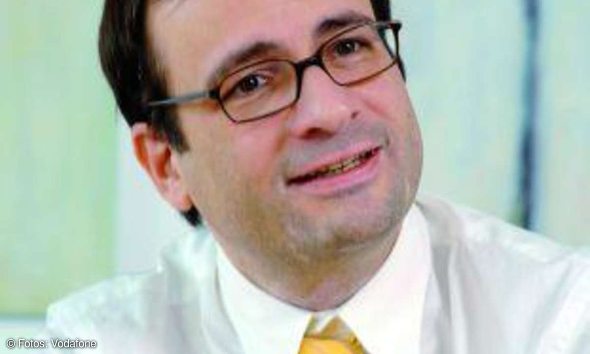Vodafone-Geschäftsführer Frank Rosenberger