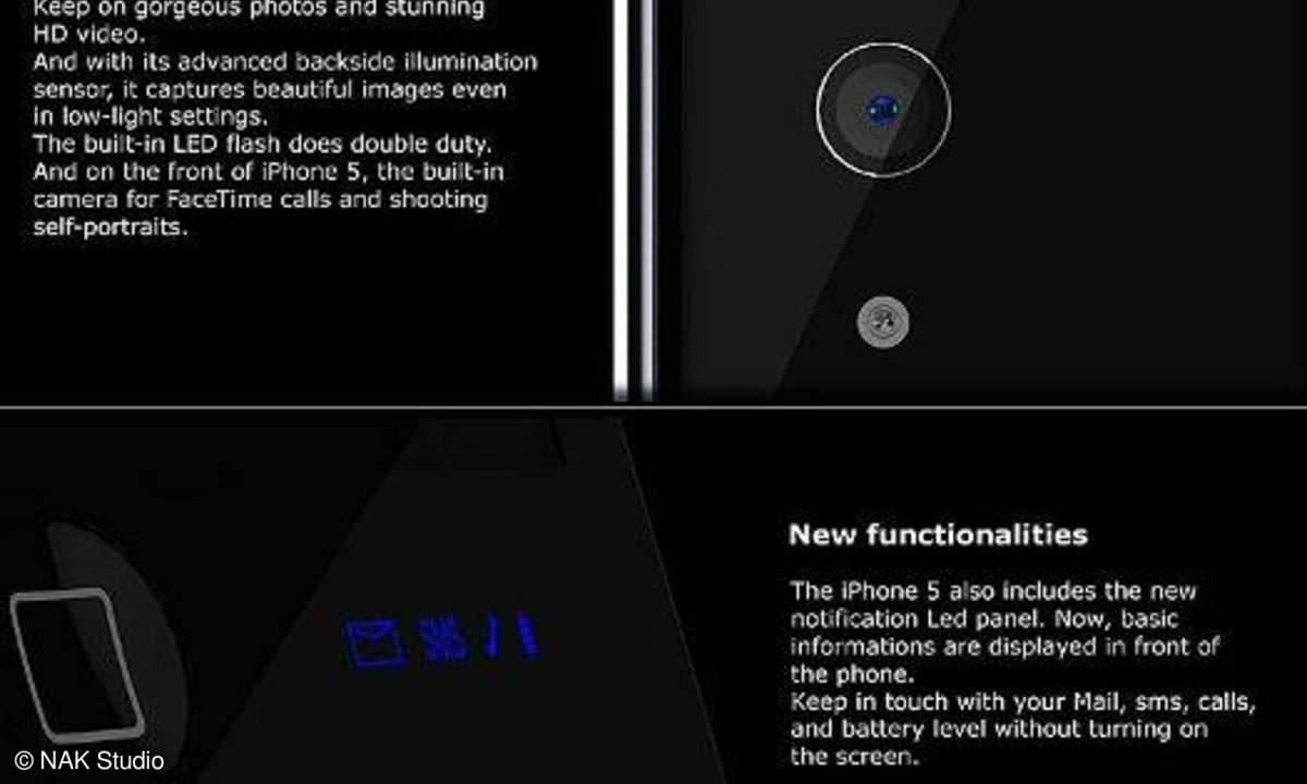 iPhone 5 Konzept von Antoine Brieux