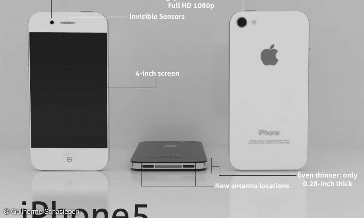 iPhone 5 Konzept von Guilherme Schasiepen