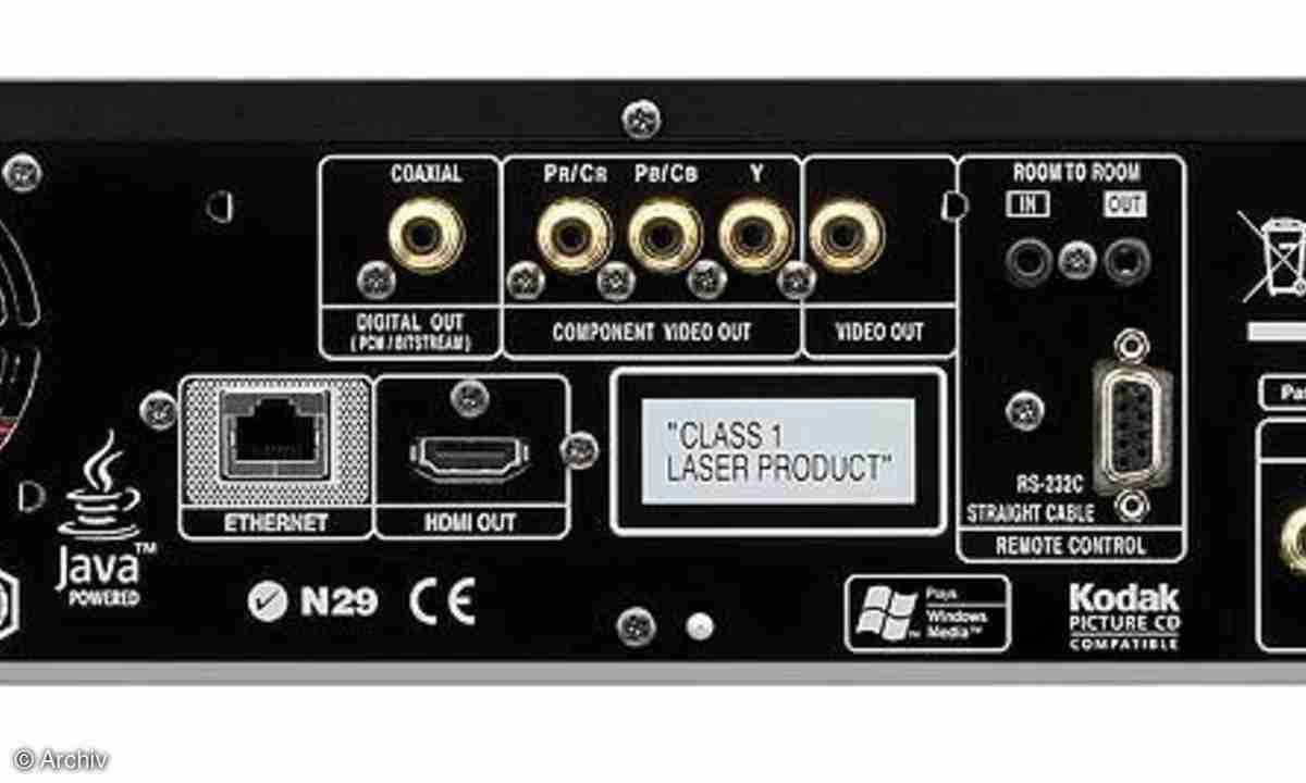 Blu-ray-Player Denon DBP 2010 - connect Blu-ray-Player Denon DBP 2010 - connect