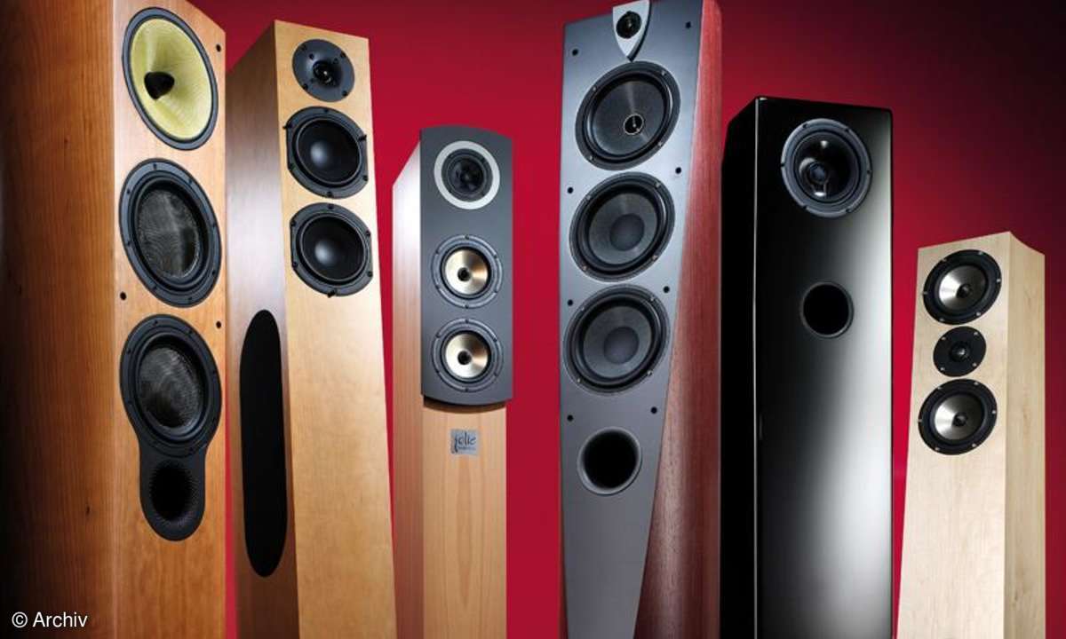 Vergleichstest Lautsprecher B&W 804 S, Audio Physic Scorpio, Audiodata Jolie, Focal Profile 928, Ascendo C 7, Sonics Aguilla