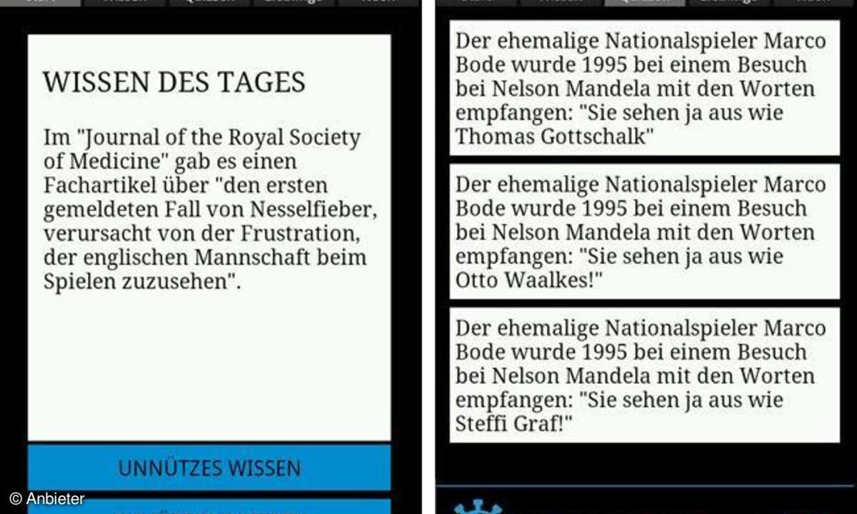 NEON unnützes Fussballwissen