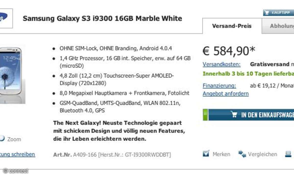 galaxy s3 angebote