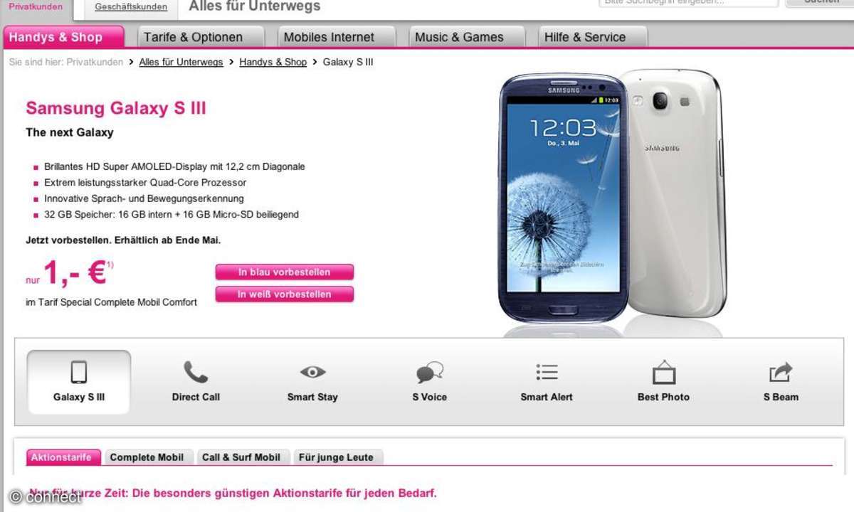 galaxy s3 angebote