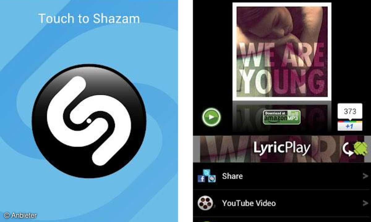 Shazam Android