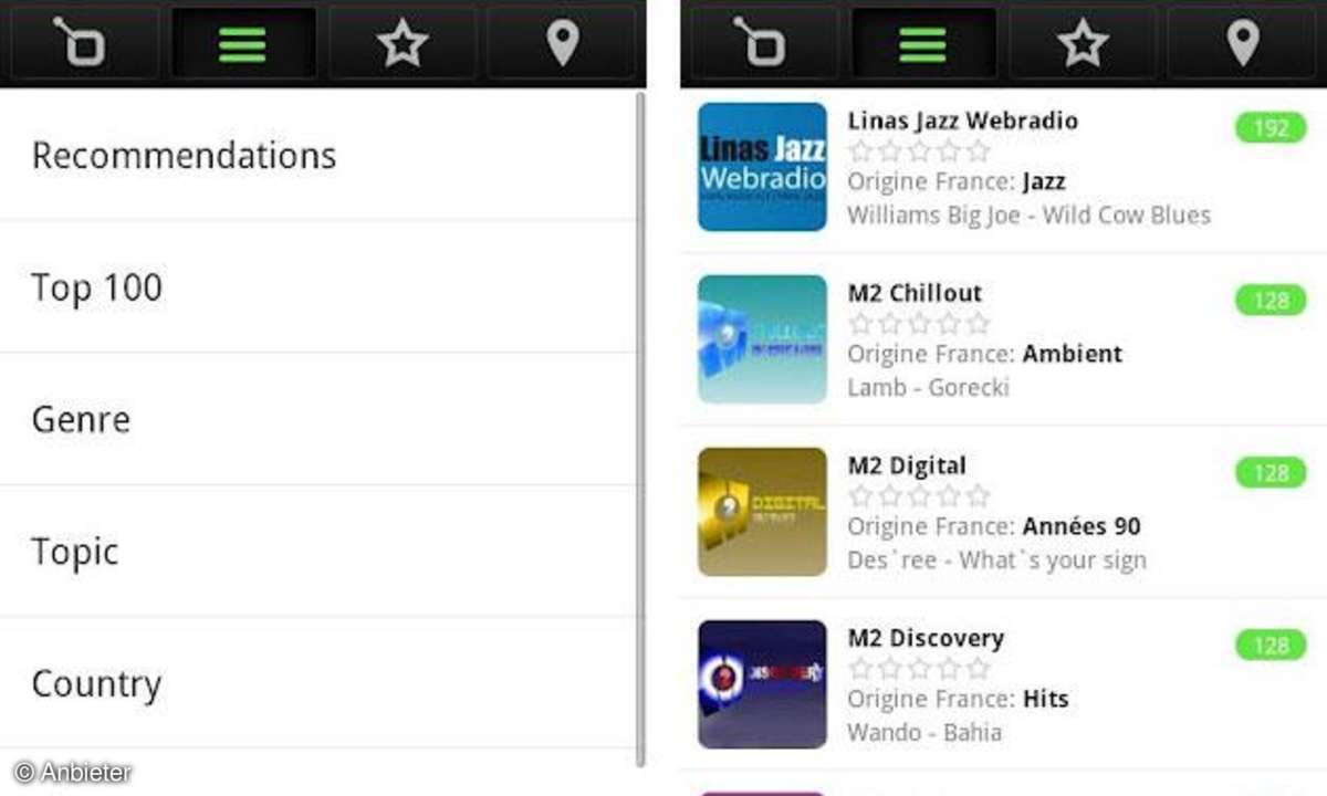 radio.de Android