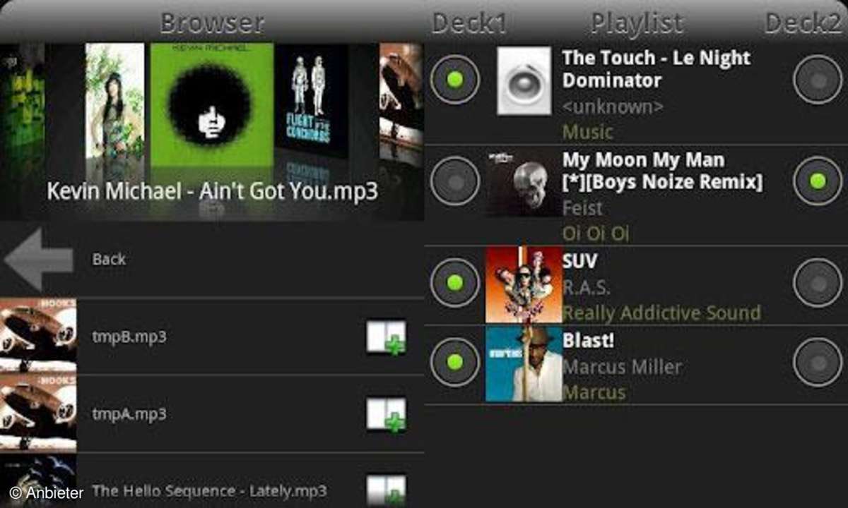 tap dj android