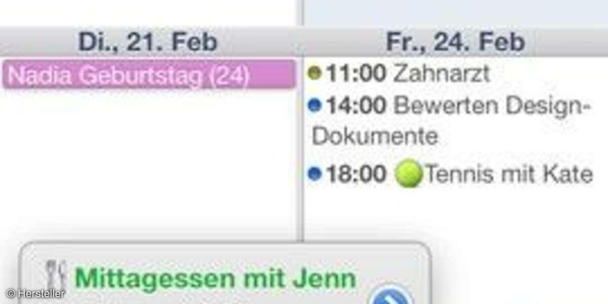 Week Calendar