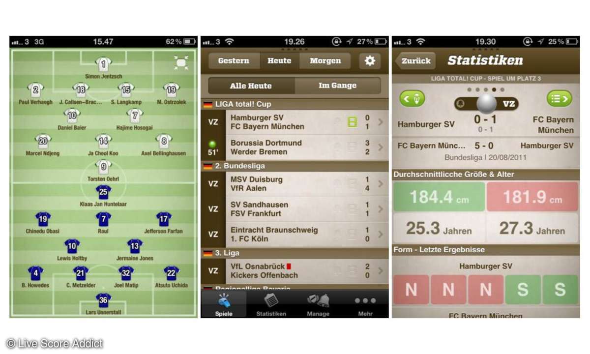 Live Score Addict
