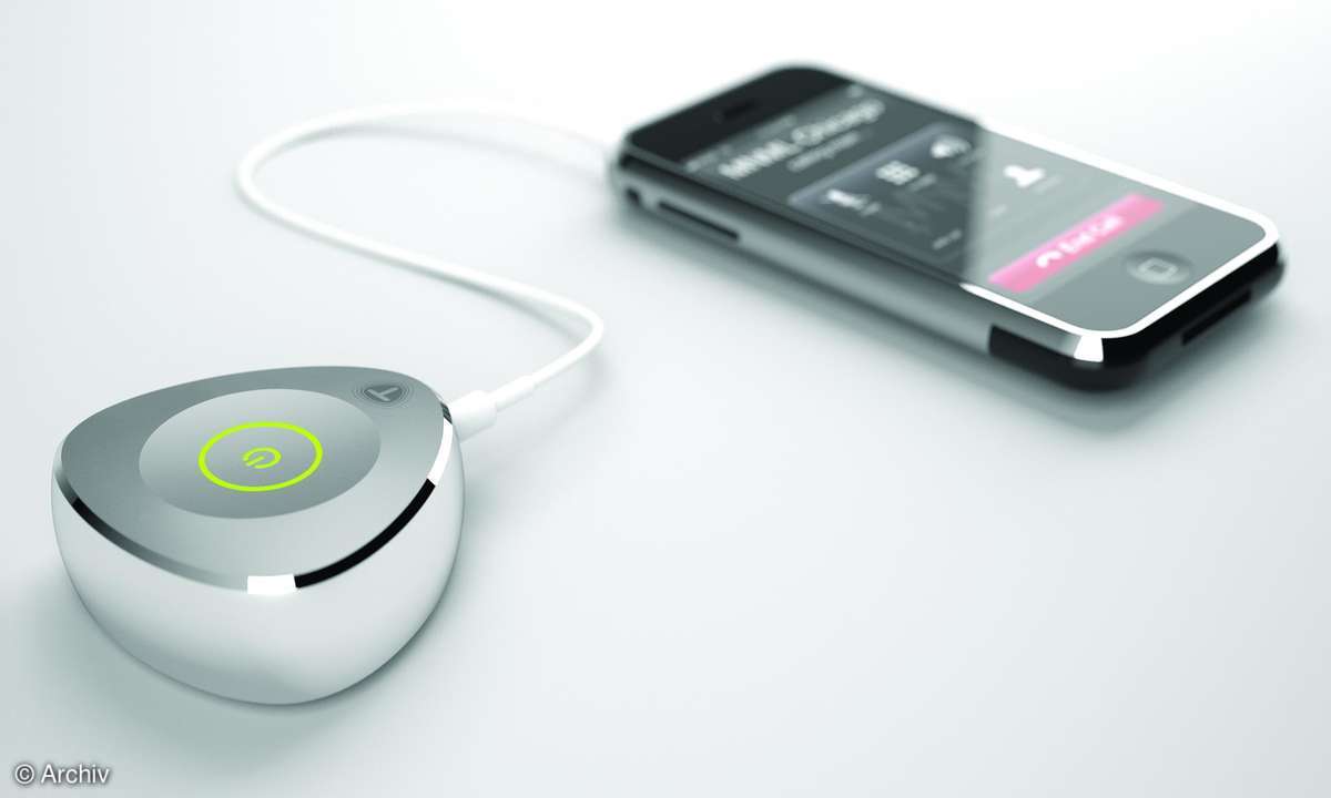 Tunebug Shake mit iPhone