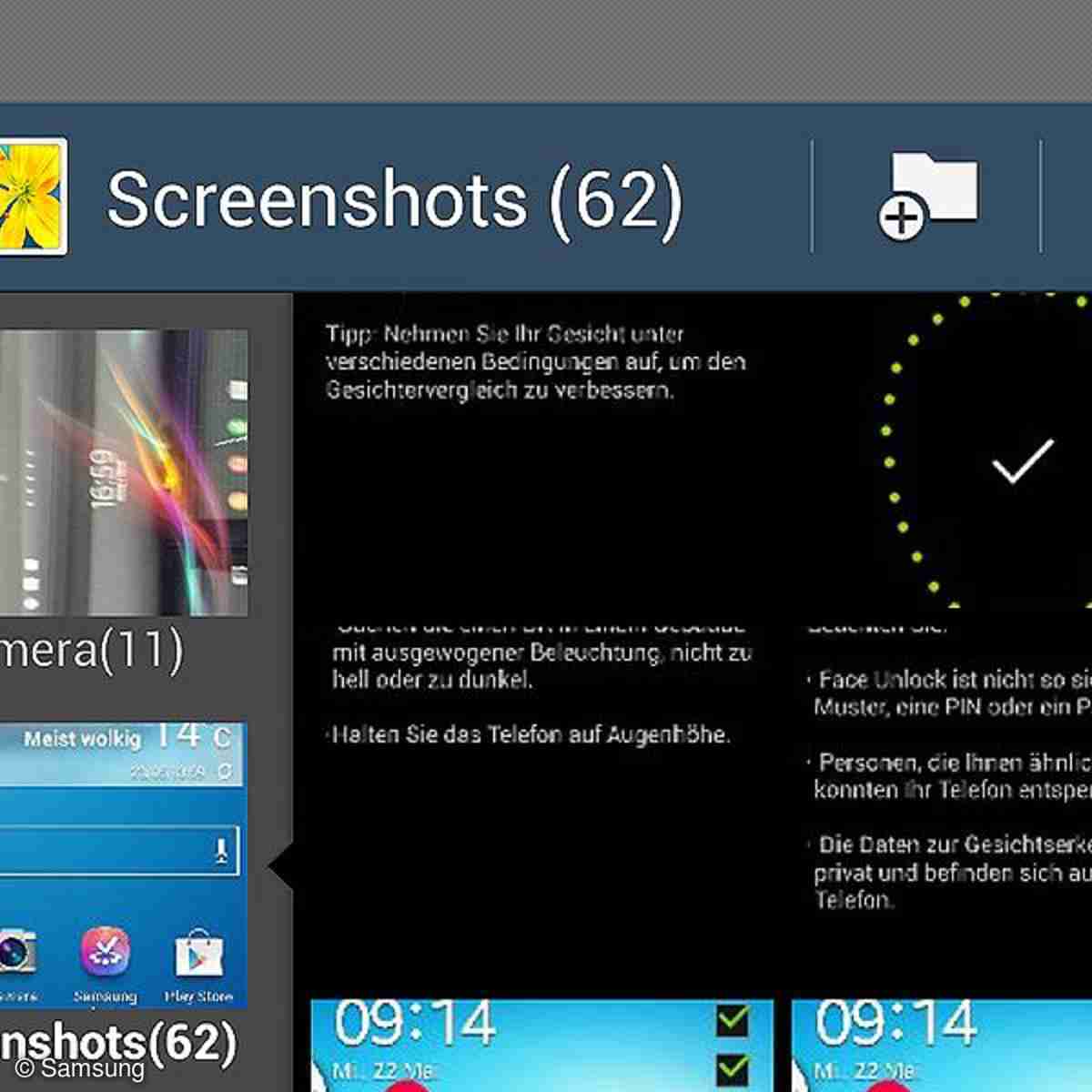 Schließen Kompression Mondoberfläche screenshot mit wischen Begegnung