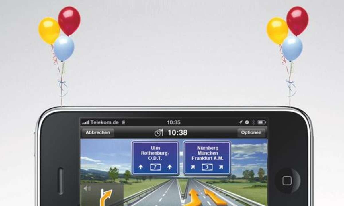 Navigon MobileNavigator für iPhone
