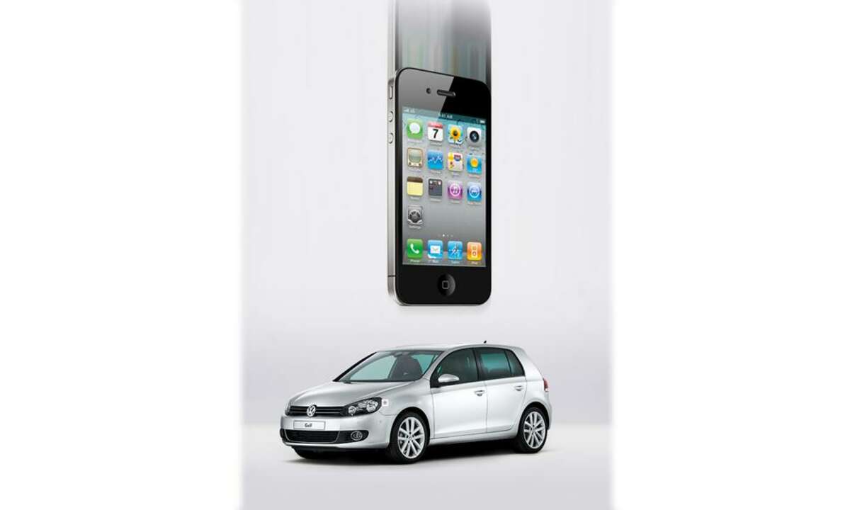 Apple iPhone - VW Golf