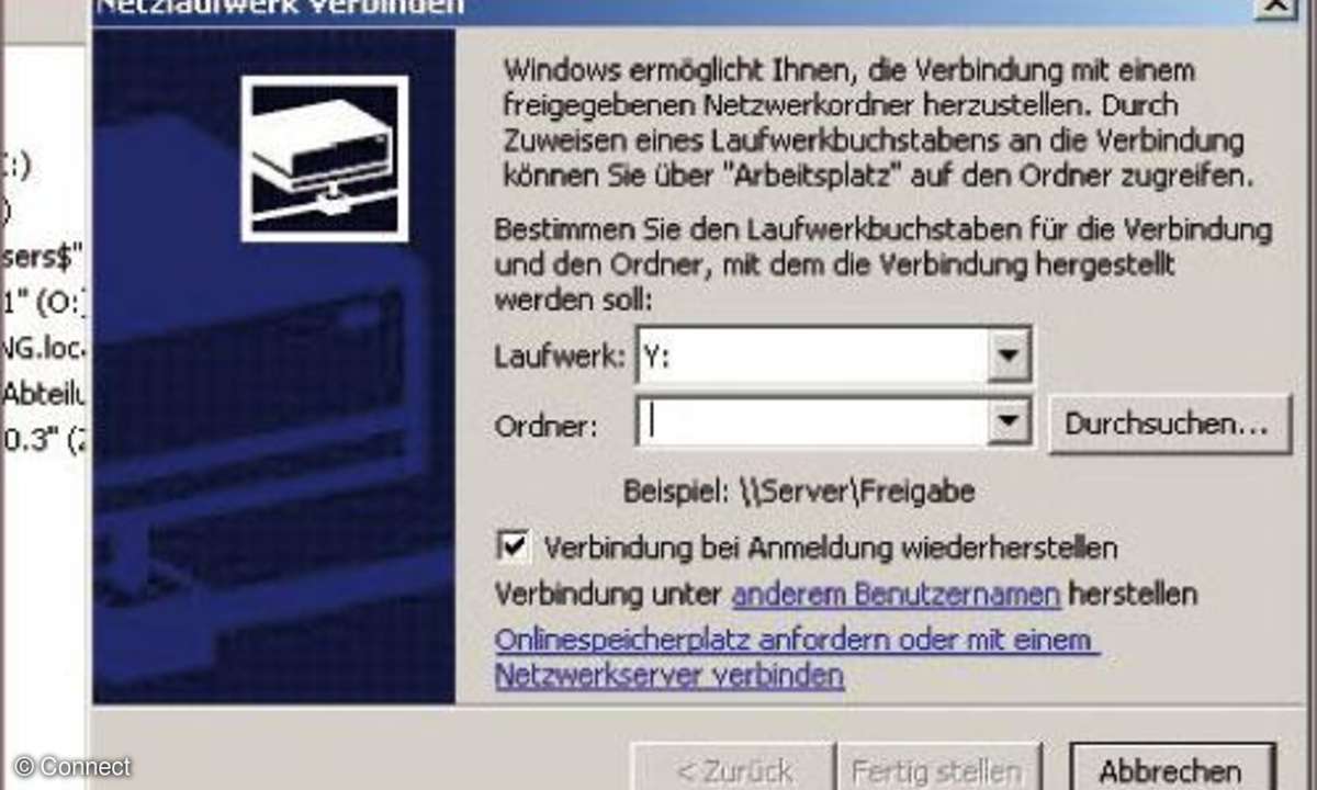 WebDAV im Explorer einrichten